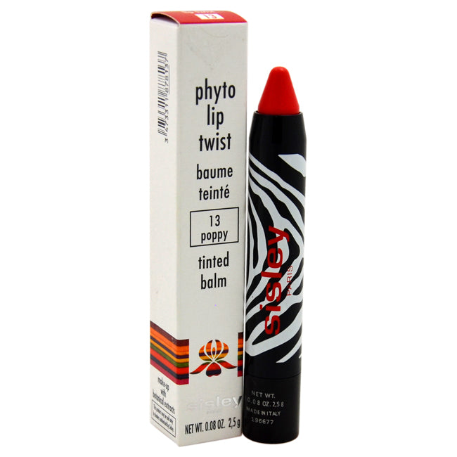 Sisley Phyto Lip Twist - # 13 Poppy by Sisley for Women - 0.08 oz Lipstick