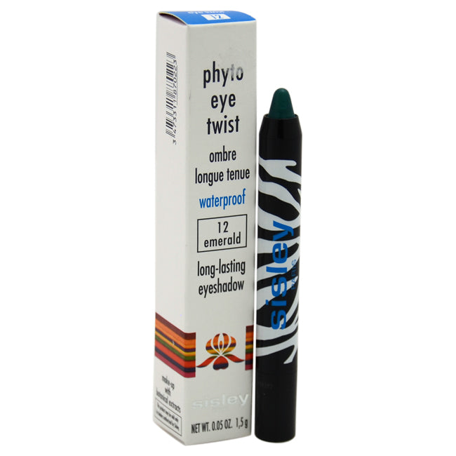Sisley Phyto-Eye Twist Waterproof Eyeshadow - # 12 Emerald by Sisley for Women - 0.05 oz Eyeshadow