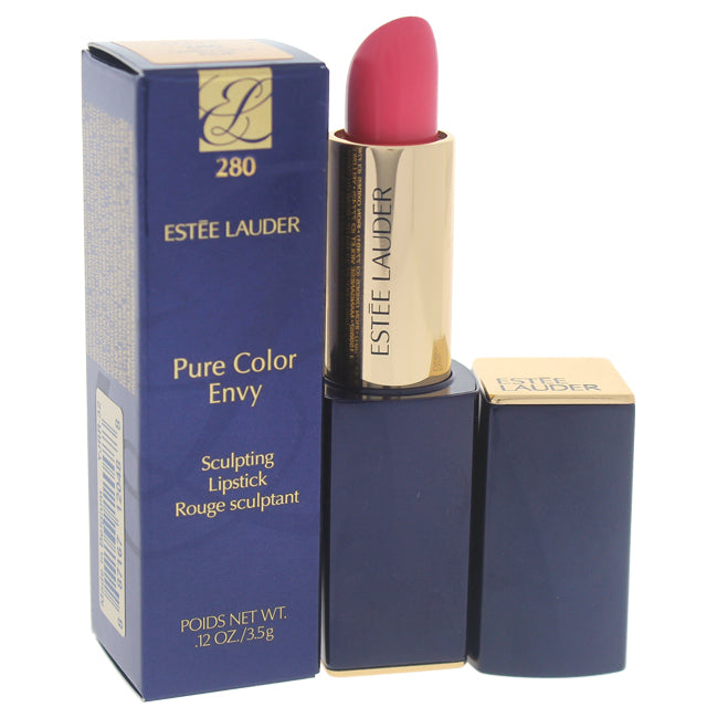 Estee Lauder Pure Color Envy Sculpting Lipstick - # 280 Ambitious Pink by Estee Lauder for Women - 0.12 oz Lipstick