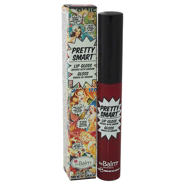 the Balm Pretty Smart Lip Gloss - Va Va Voom! by the Balm for Women - 0.219 oz Lip Gloss