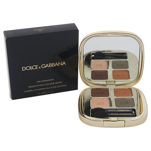 Dolce and Gabbana The Eyeshadow Smooth Eye Colour Quad - 120 Mediterraneo by Dolce and Gabbana for Women - 0.16 oz Eyeshadow