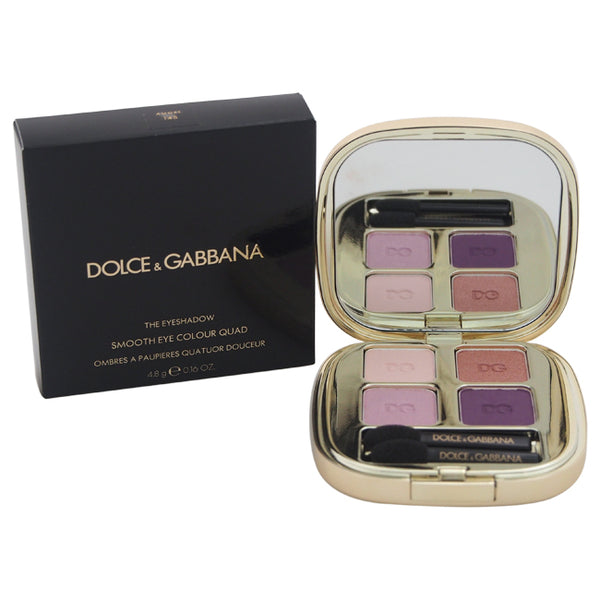 Dolce and Gabbana The Eyeshadow Smooth Eye Colour Quad - 145 Amore by Dolce and Gabbana for Women - 0.16 oz Eyeshadow