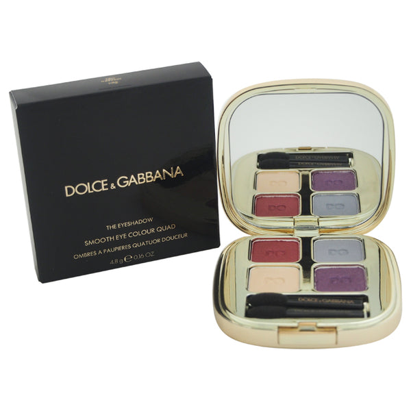 Dolce and Gabbana The Eyeshadow Smooth Eye Colour Quad - 172 Fall Harvest by Dolce and Gabbana for Women - 0.16 oz Eyeshadow