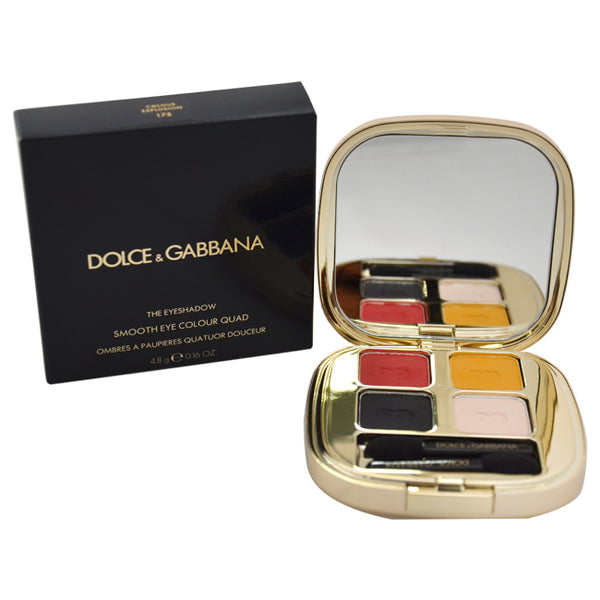 Dolce and Gabbana The Eyeshadow Smooth Eye Colour Quad - 175 Colour Explosion by Dolce and Gabbana for Women - 0.16 oz Eyeshadow