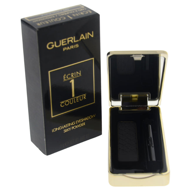 Guerlain Ecrin 1 Couleur Long-Lasting Eyeshadow Silky Powder - # 09 Flash Black by Guerlain for Women - 0.07 oz Eyeshadow