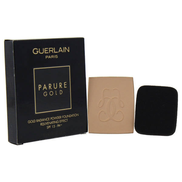 Guerlain Parure Gold Radiance Powder Foundation SPF 15 - # 00 Beige by Guerlain for Women - 0.35 oz Foundation (Refill)