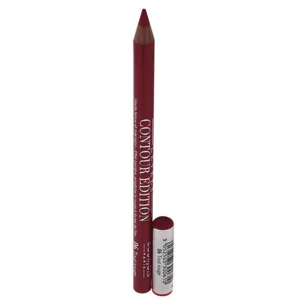 Bourjois Contour Edition Lip Liner - # 06 Tout Rouge by Bourjois for Women - 0.04 oz Lip Liner