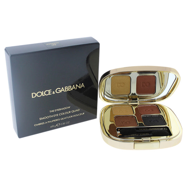 Dolce and Gabbana The Eyeshadow Smooth Eye Colour Quad - 130 Stromboli by Dolce and Gabbana for Women - 0.16 oz Eyeshadow