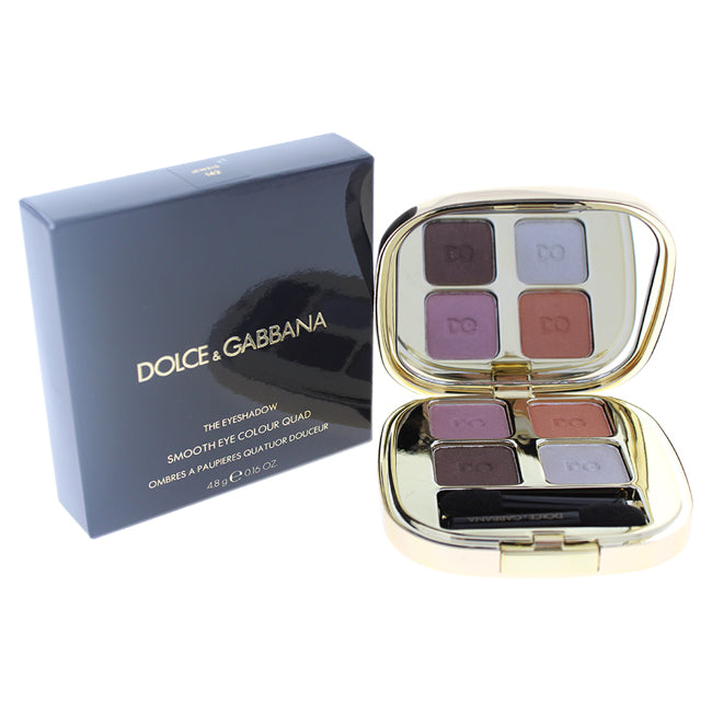 Dolce and Gabbana The Eyeshadow Smooth Eye Colour Quad - 142 Jewels by Dolce and Gabbana for Women - 0.16 oz Eyeshadow