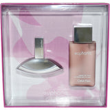 Calvin Klein Euphoria by Calvin Klein for Women - 2 Pc Gift Set 1oz EDP Spray, 3.4oz Sensual Skin Lotion