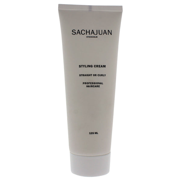 Sachajuan Styling Cream Straight or Curly by Sachajuan for Women - 4.2 oz Cream