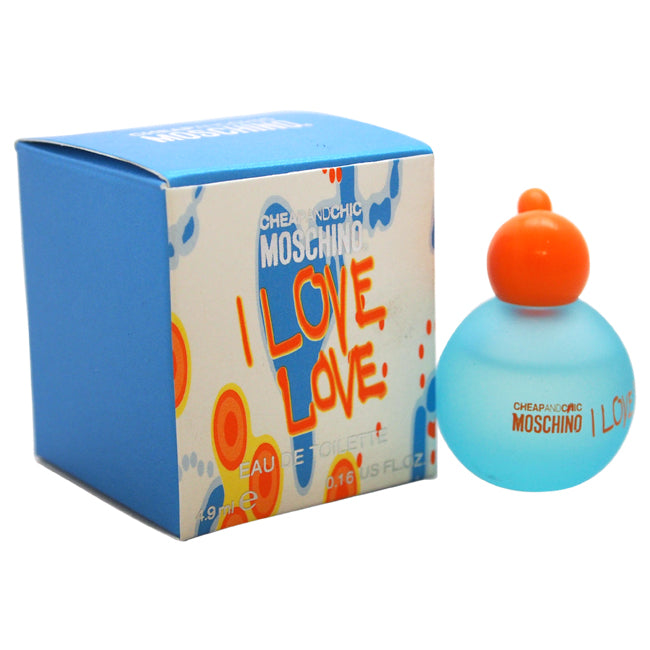 Moschino I Love Love Cheap And Chic by Moschino for Women - 4.9 ml EDT Splash (Mini)