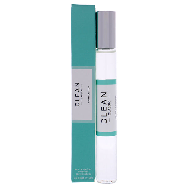 Clean Classic Warm Cotton by Clean for Women - 0.34 oz EDP Rollerball (Mini)