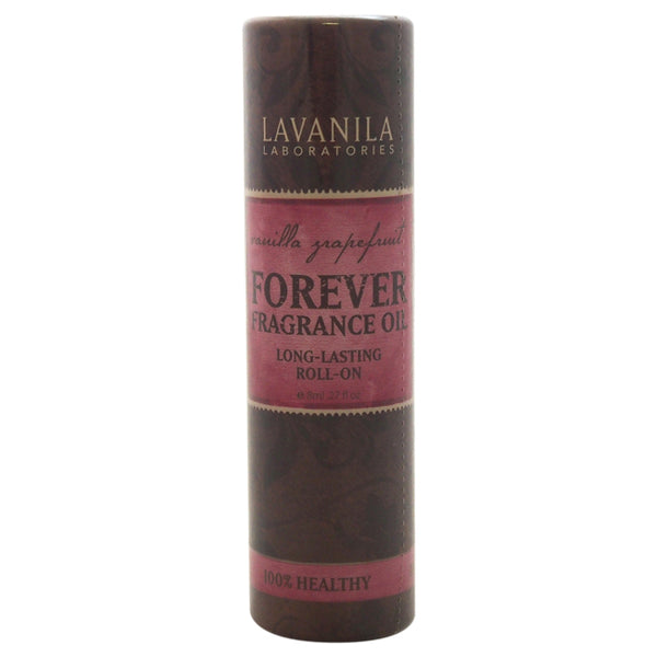Lavanila Forever Fragrance Oil - Vanilla Grapefruit by Lavanila for Women - 0.27 oz Roll-On (Mini)