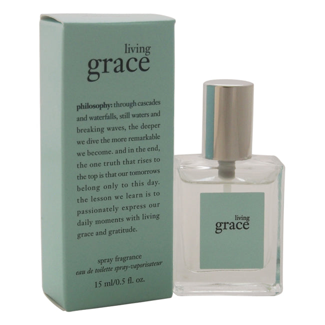 Philosophy Living Grace by Philosophy for Women - 0.5 oz EDT Spray (Mini)