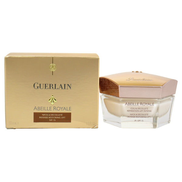 Guerlain Abeille Royale Intense Restoring Lift Neck & Decollete Cream SPF 15 by Guerlain for Women - 1.7 oz Cream