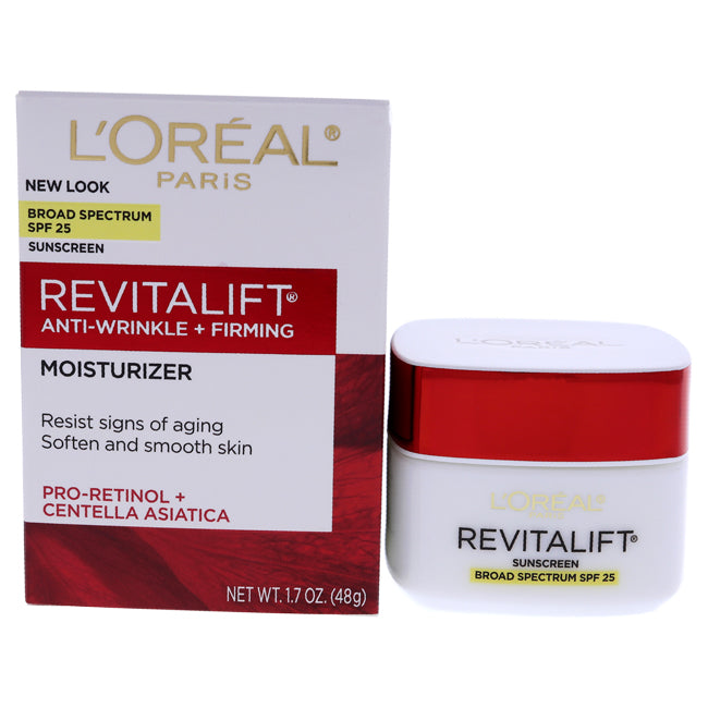 LOreal Professional Revitalift Anti-Wrinkle Firming Day Cream SPF 25 by LOreal Professional for Unisex - 1.7 oz Moisturizer