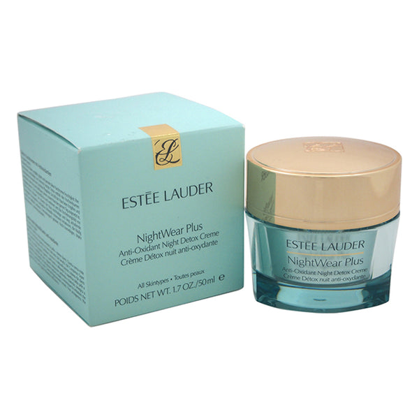 Estee Lauder NightWear Plus Anti-Oxidant Night Detox Creme - All Skin Types by Estee Lauder for Women - 1.7 oz Cream