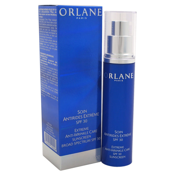 Orlane Extreme Anti-Wrinkle Care Sunscreen SPF 30 by Orlane for Women - 1.7 oz Treatment