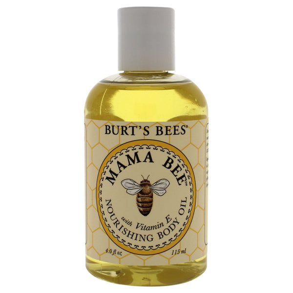 Burts Bees Mama Bee Nourishing Body Oil by Burts Bees for Women - 4 oz Oil