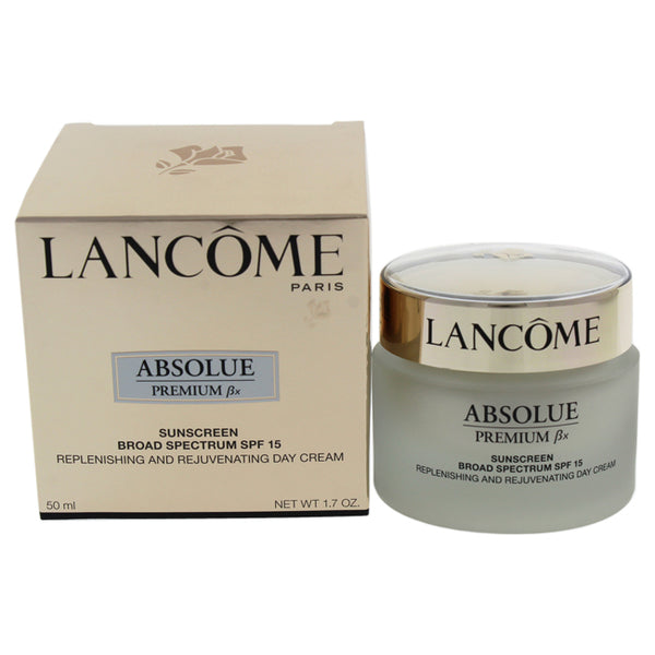 Lancome Absolue Premium Bx Replenishing and Rejuvenating Day Cream SPF 15 by Lancome for Women - 1.7 oz Cream