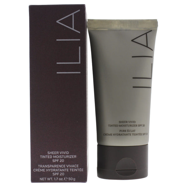 ILIA Beauty Sheer Vivid Tinted Moisturizer SPF 20 - Los Roques T1 by ILIA Beauty for Women - 1.7 oz Moisturizer