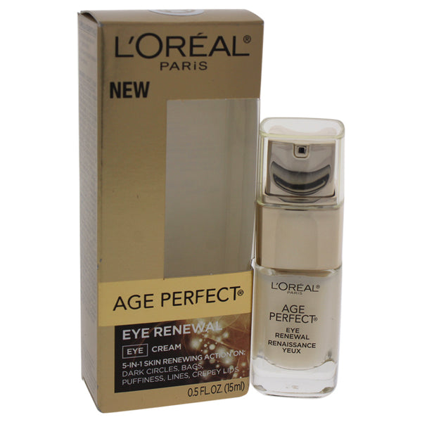 L'Oreal Age Perfect Eye Renewal Eye Cream by LOreal Professional for Women - 0.5 oz Cream
