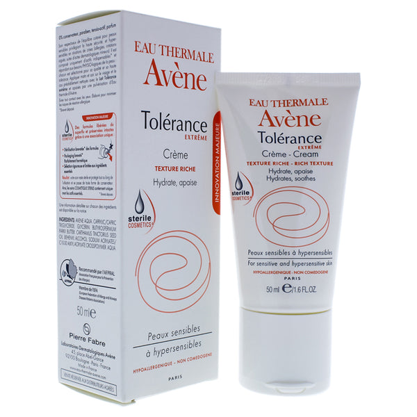 Avene Tolerance Extreme Cream by Avene for Women - 1.69 oz Cream