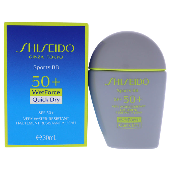Shiseido Sports BB WetForce SPF 50 - Medium by Shiseido for Unisex - 1 oz Sunscreen