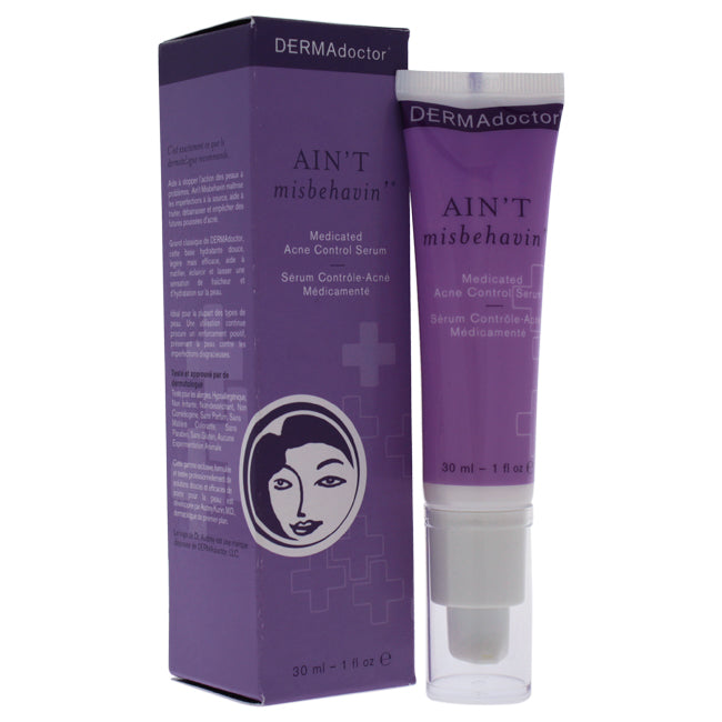 DERMAdoctor Aint Misbehavin Medicated Acne Control Serum by DERMAdoctor for Women - 1 oz Serum