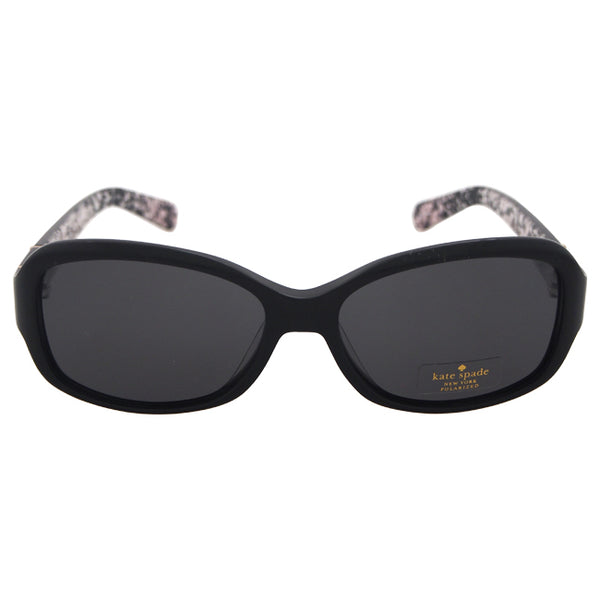 Kate Spade Kate Spade Cheyenne/P/S/ Y21P - Black Polarized by Kate Spade for Women - 55-16-130 mm Sunglasses