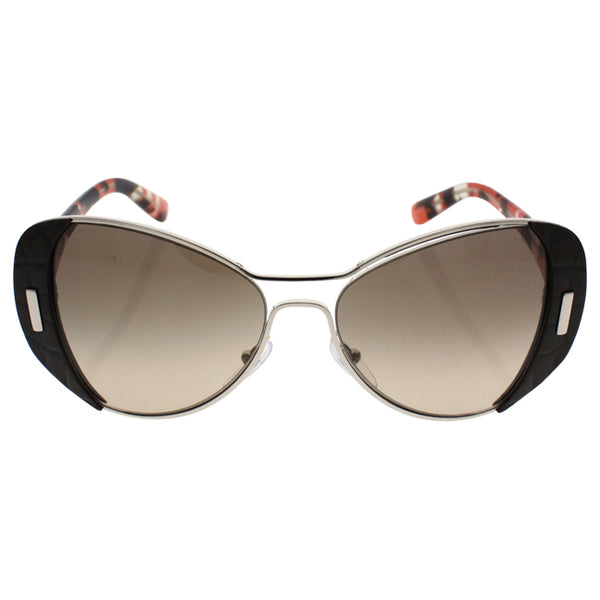 Prada Prada SPR 60S DHO-3D0 - Silver/Brown by Prada for Women - 55-16-135 mm Sunglasses
