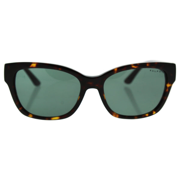 Ralph Lauren Ralph Lauren RA5208 1378/71 - Dark Tortoise/Green Solid by Ralph Lauren for Women - 55-17-135 mm Sunglasses