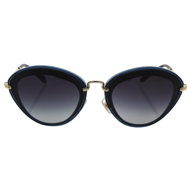 Miu Miu Miu Miu MU 51R 1AB-5D1 - Black/Grey by Miu Miu for Women - 52-26-140 mm Sunglasses