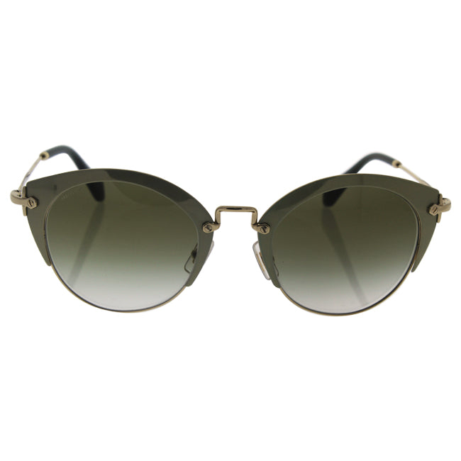 Miu Miu Miu Miu MU 53R UR3-9T1 - Green Gold/Green Gradient by Miu Miu for Women - 52-23-140 mm Sunglasses