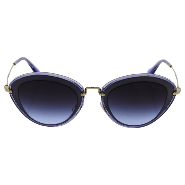 Miu Miu Miu Miu MU 51R UFE-2F0 - Blue/Light Violet by Miu Miu for Women - 52-26-140 mm Sunglasses