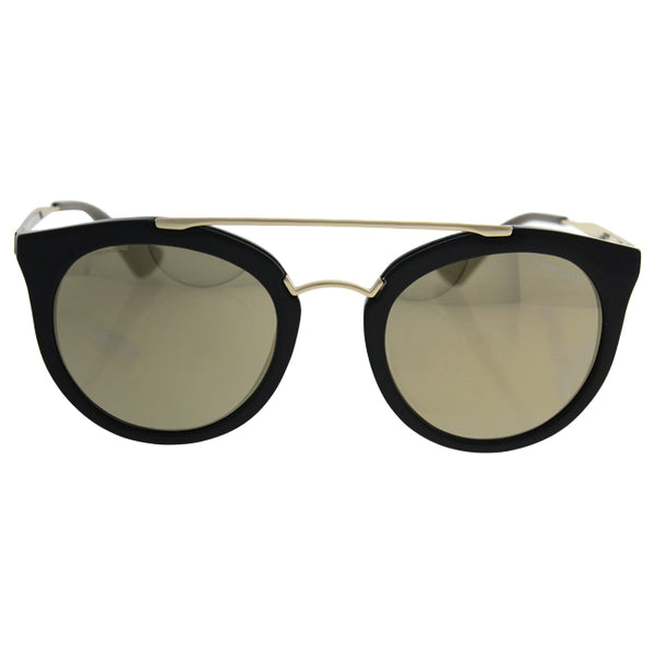 Prada Prada SPR 23S 1AB-1C0 - Black/Light Brown Gold by Prada for Women - 52-22-140 mm Sunglasses