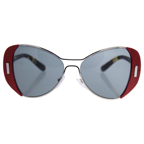 Prada Prada SPR 60S SMN-9K1 - Silver Red/Dark Grey by Prada for Women - 55-16-135 mm Sunglasses