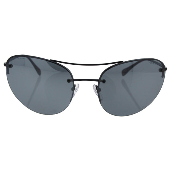 Prada Prada SPS 51R 7AX-5L0 - Black/Light Grey Black by Prada for Women - 59-18-135 mm Sunglasses
