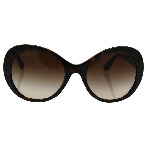 Bvlgari Bvlgari BV8159BQ 977/13 - Dark Havana/Brown Gradient by Bvlgari for Women - 55-20-135 mm Sunglasses