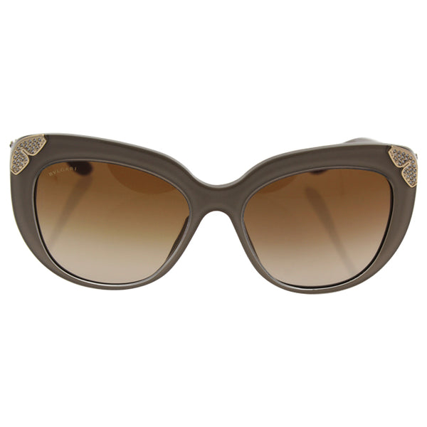 Bvlgari Bvlgari BV8162B 5382/13 - Top Crystal On Turtledove/Brown Gradient by Bvlgari for Women - 55-17-135 mm Sunglasses