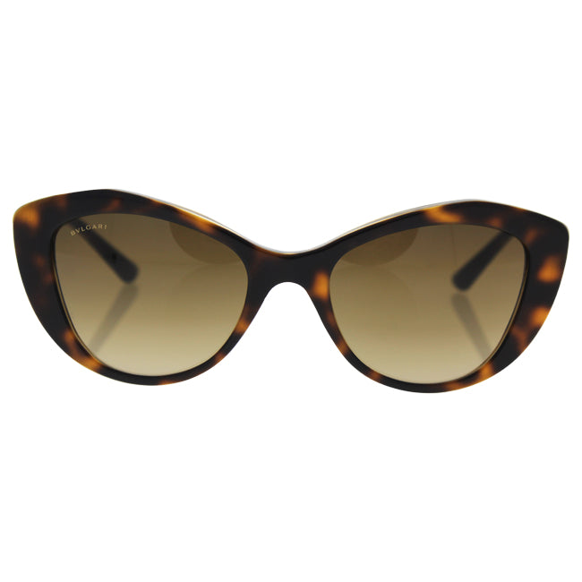 Bvlgari Bvlgari BV8168B 5379/13 - Top Havana-Brown Crystal/Brown Gradient by Bvlgari for Women - 53-19-140 mm Sunglasses