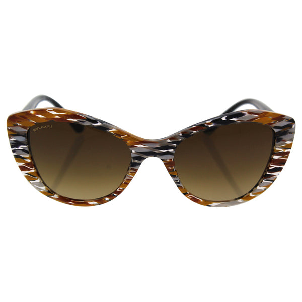 Bvlgari Bvlgari BV8168B 5377/13 - Mosaic Diva Yellow Fantasy/Brown Gradient by Bvlgari for Women - 53-19-140 mm Sunglasses