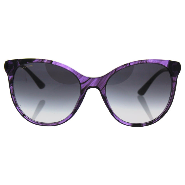 Bvlgari Bvlgari BV8175B 5405/8G - Striped Violet/Grey Gradient by Bvlgari for Women - 55-18-140 mm Sunglasses