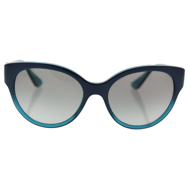 Vogue Vogue VO5035S 2381/11 - Dark Turquoise Gradient Transparent Azure/Grey Gradient by Vogue for Women - 56-18-135 mm Sunglasses