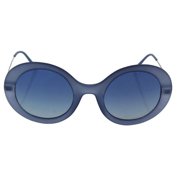 Giorgio Armani Giorgio Armani AR 8068 5449/1G Frames of Life - Matte Blue/Light Grey Gradient by Giorgio Armani for Women - 51-24-140 mm Sunglasses