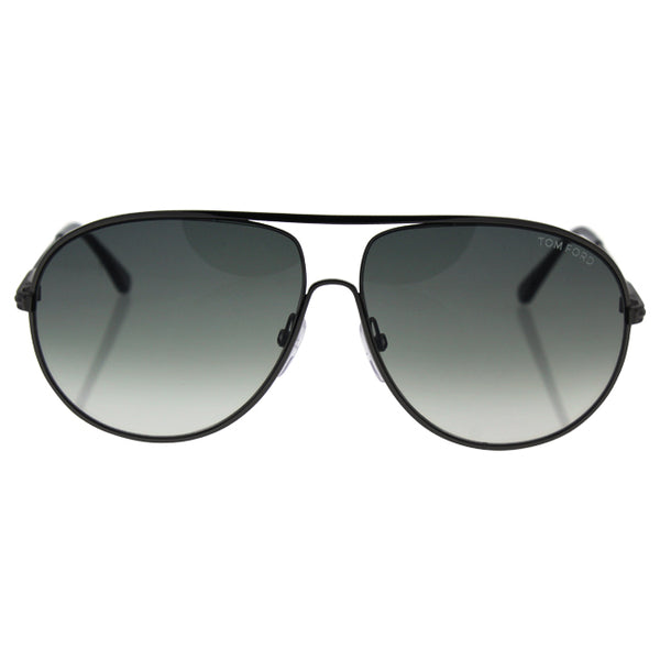 Tom Ford Tom Ford TF450 09B Cliff - Matte Gunmetal/Gradient Smoke by Tom Ford for Women - 61-11-140 mm Sunglasses