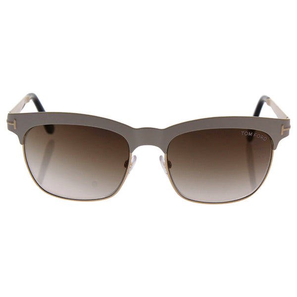 Tom Ford Tom Ford TF437 25F Elena - Ivory/Gradient Brown by Tom Ford for Women - 54-17-135 mm Sunglasses