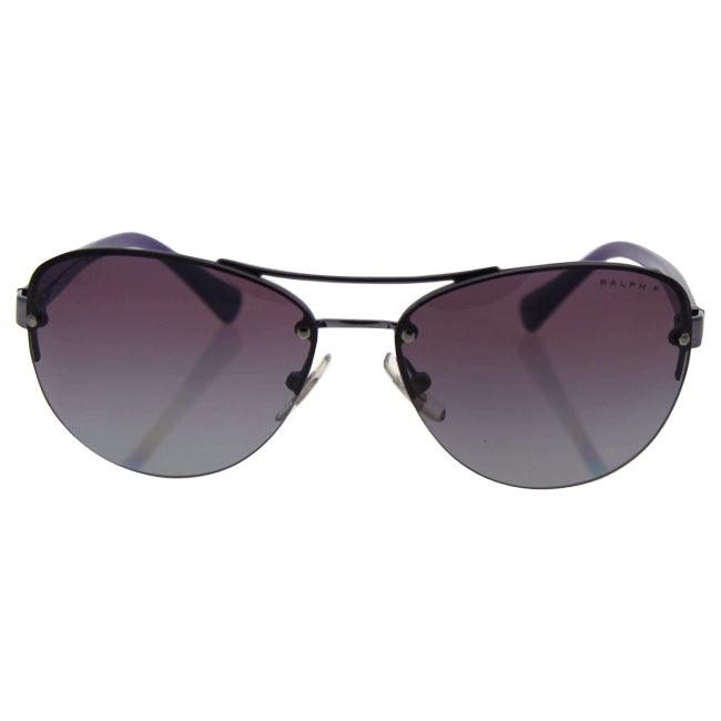 Ralph Lauren Ralph Lauren RA4113 306762 - Gunmetal/Purple Horn/Purple Gradient Polarized by Ralph Lauren for Women - 56-14-135 mm Sunglasses