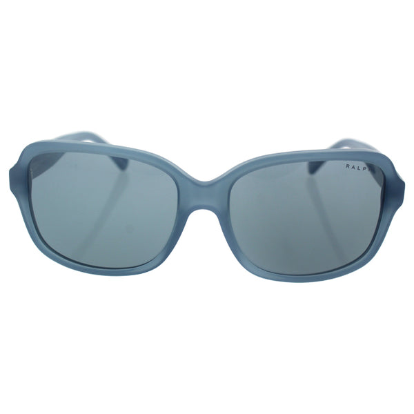 Ralph Lauren Ralph Lauren RA 5216 317187 - Milky Smoke Teal/Grey Solid by Ralph Lauren for Women - 56-16-135 mm Sunglasses